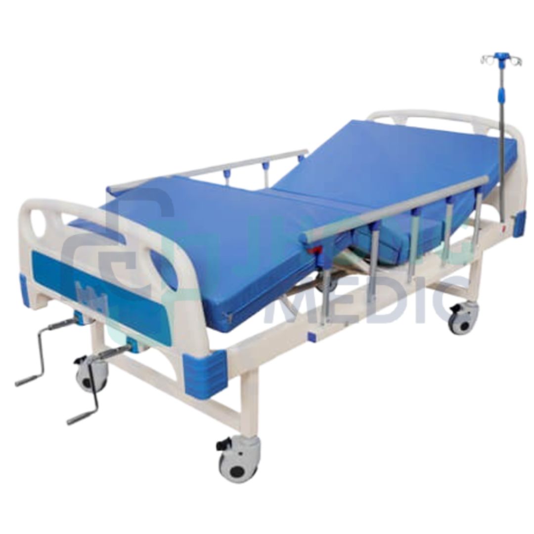 CAMA CLINICA DE 2 MANIVELAS TITANIUM MEDICAL CC2M-A1 (2) CAMA CLINICA DE 2 MANIVELAS TITANIUM MEDICAL CC2M-A1 - Imagen 2