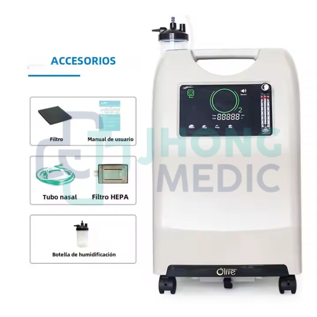 CONCENTRADOR DE OXIGENO DE 10 L OLIVE OLV-10 (2) CONCENTRADOR DE OXIGENO DE 10 L OLIVE OLV-10 - Imagen 2