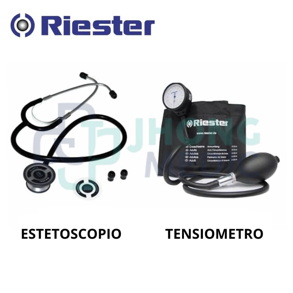KIT DE TENSIOMETRO CON ESTETOSCOPIO RIESTER 4001-01 + EXACTA-1350