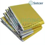 MANTA TERMICA DORADA 160 x 210 cm SOTCER STR-16 - Imagen 2