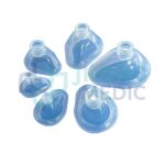 MASCARA CILICONADA PARA RESUCITADOR Nº: 1, 2, 3, 4 "O" Nº: 5 ORIGEN: TAIWAN