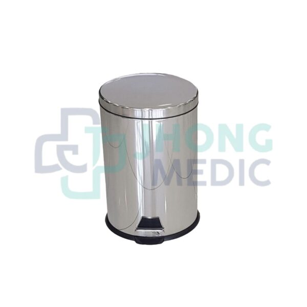 TACHO DE ACERO INOXIDABLE 15 LITROS ACABADO PUNTO 0.55 MM ORIGEN: NACIONAL