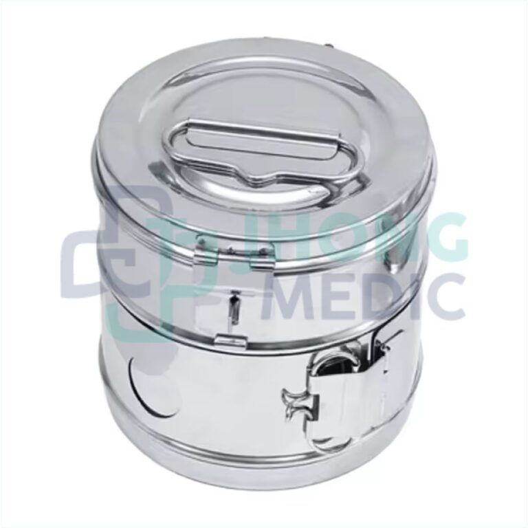 TAMBOR DE ACERO INOXIDABLE 10 X 10 CM