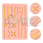 MAQUETA DE SUTURA DE 17 CORTES