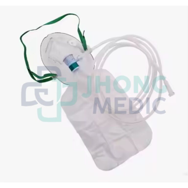MASCARA DE OXIGENO CON BOLSA DE RESERVORIO PEDIATRICA