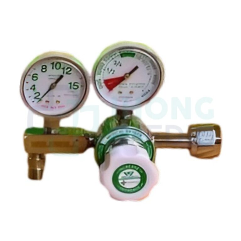 REGULADOR DE OXIGENO DE 2 MANOMETROS WELDWELL WM-540-15FG