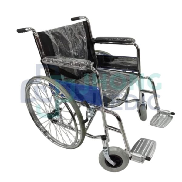 SILLA DE RUEDAS CROMADO AZED AZ-D15