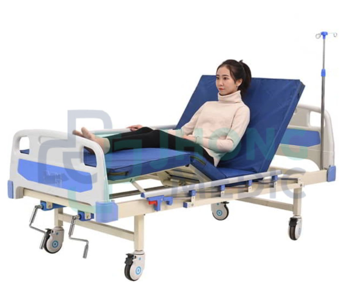 cama clinica 2 manivelas